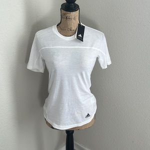 NWT Adidas Climate White Shirt XS